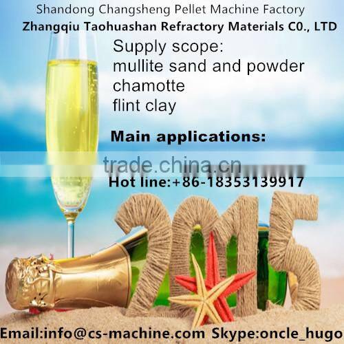 CS 2015 HOT SALE Best price calcined flint clay for precision casting high quality mullite powder