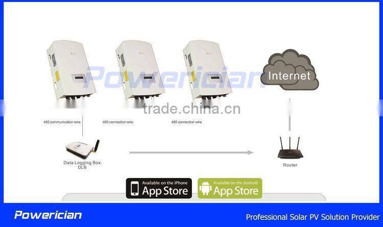On Grid Solar Inverter 10KW Triphase Grid Tied Inverter for Poly and Mono Panel