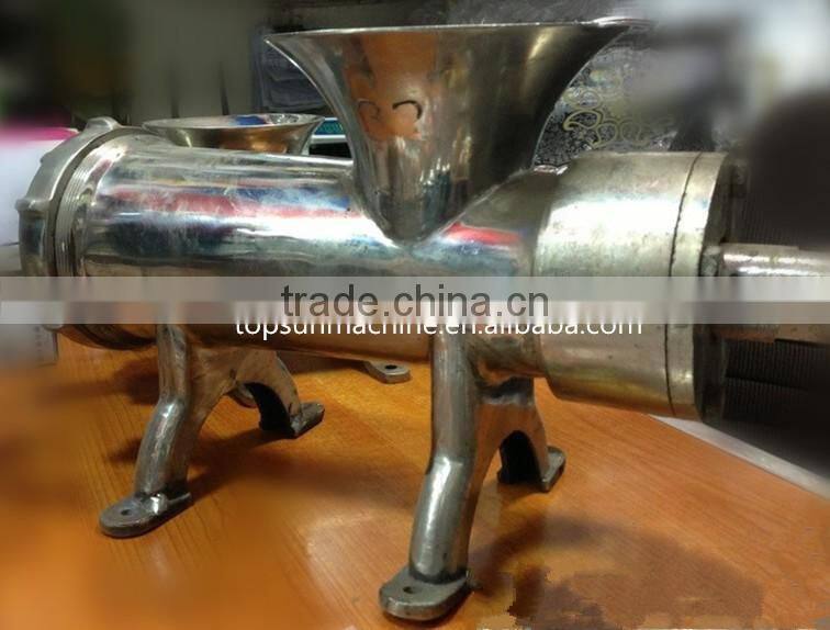 high quality commercial tinned manual meat mincer no. 32