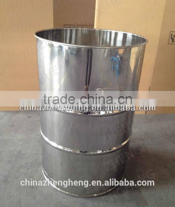200L stainless steel drum / oil barrel / bucket