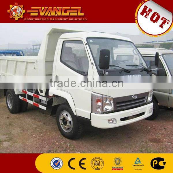 dump truck size High quality T-king dump truck with crane on sale