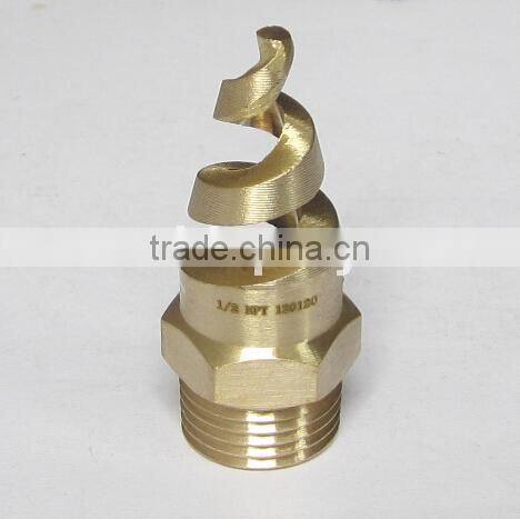 Thread size 1/2" NPT 120120 brass hhsj spjt spiral nozzles