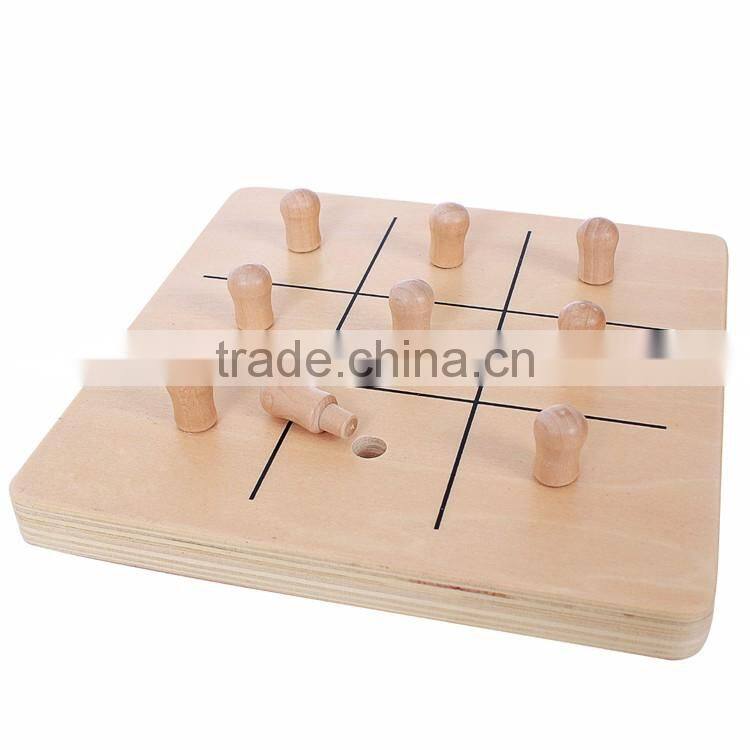 Wooden toys baby Training Montessori Two Fingers Grabing Toys