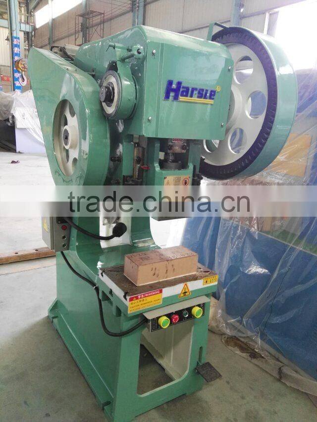 press punching machine with high accuracy, J23 series C-type power press