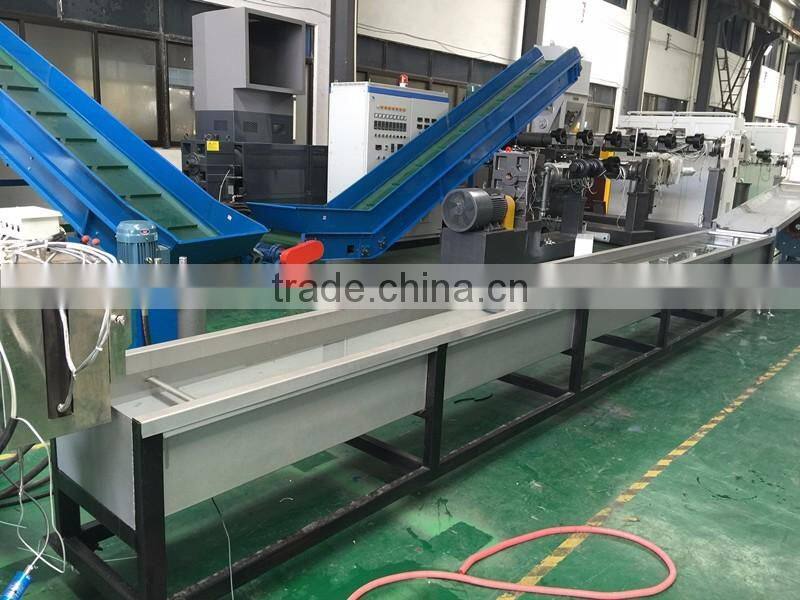 PP PE HDPE LDPE plastic pelletizing machine / pelletizer price / granulator