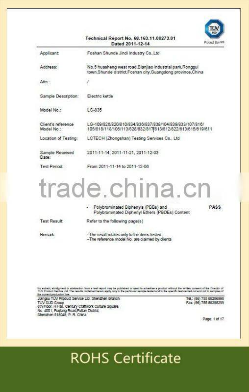 Stainless steel electrical product