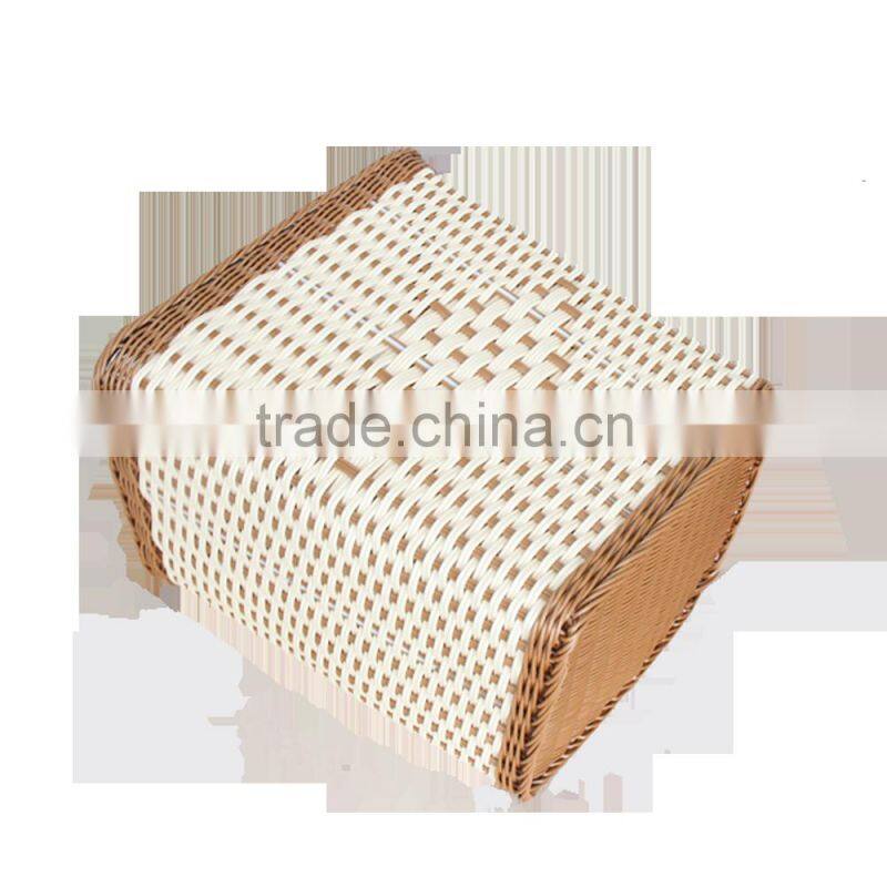 China 2017 new fashion handmade rattan dirty laundry basket
