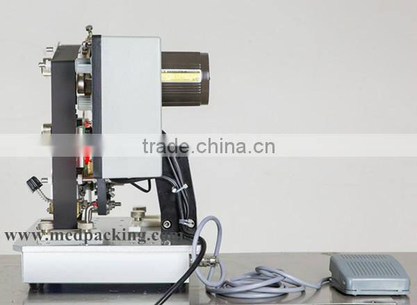 Semi-automatic 1-3 line Date Coding Machine Electric Ribbon Coding Printer