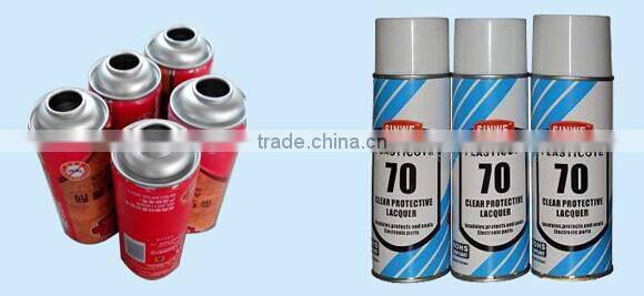 Automatic tinplate aerosol cans production line