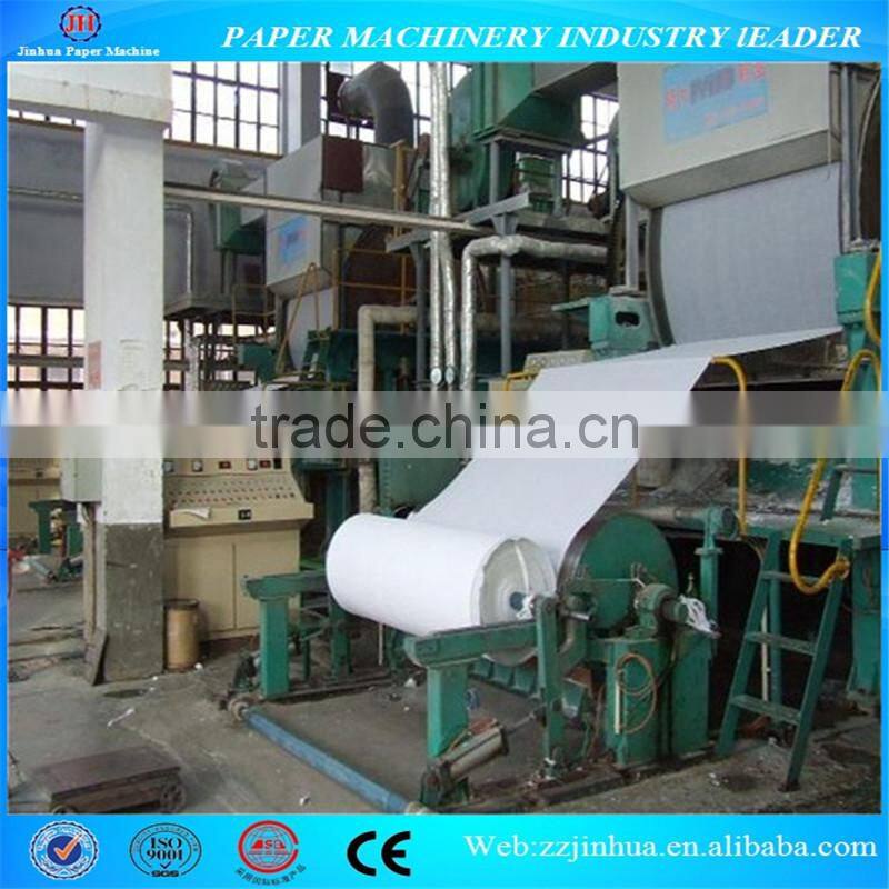 Facial paper making machine 1575mm Single-Dryer& Single-cylinder mould Tissue Paper Machine