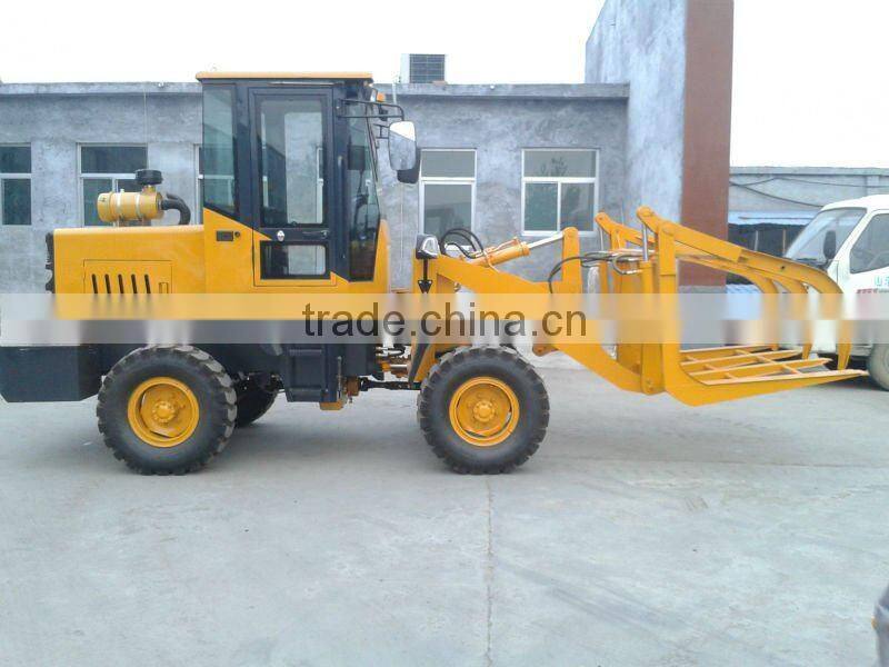 High quality Grass fork wheel loader ZL16f with CE