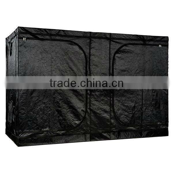 1.2x2.4x2M 600D Mylar Hydroponic Grow Tent for Indoor Plant Growing