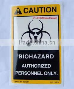 DANGEROUS WHEN WET warning danger vinyl sticker DECAL