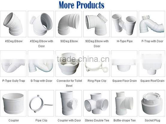 large diameter pvc pipes plastic drainage pipes