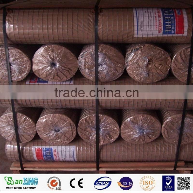 1/2" hot dip galvanized welded wire mesh after welding made in china