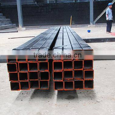200*250*9.75mm carbon steel black Square Steel Pipe from tianjin