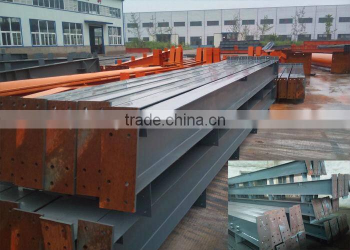 Steel build material steel structure beam