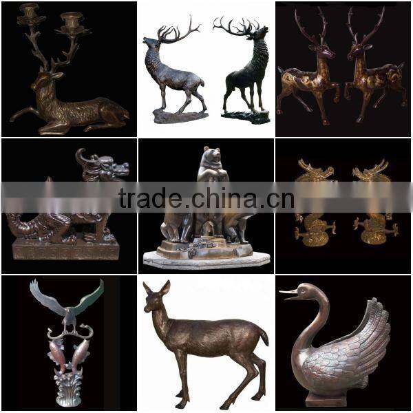 Bronze Bear Animal Sculpture