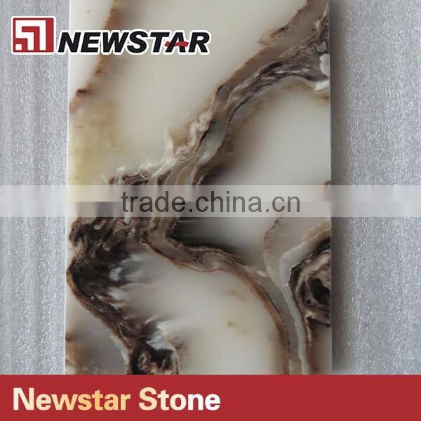 Marble Type Artificial Stone Onyx Slab