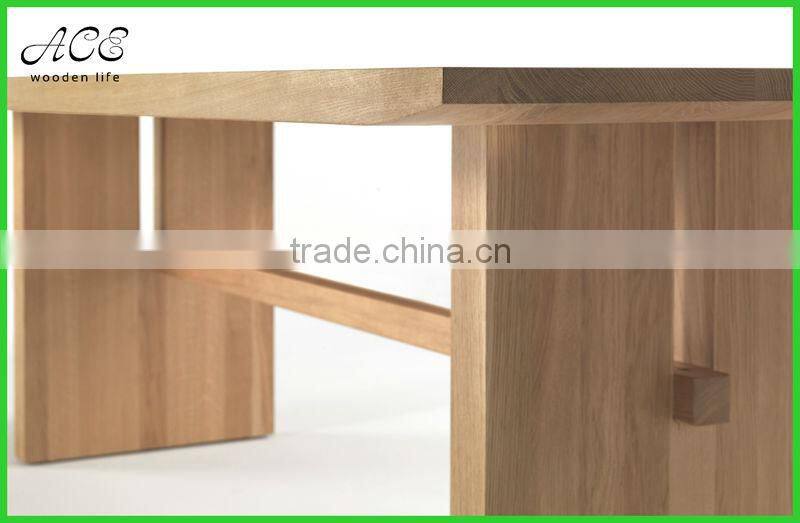 Solid wood table