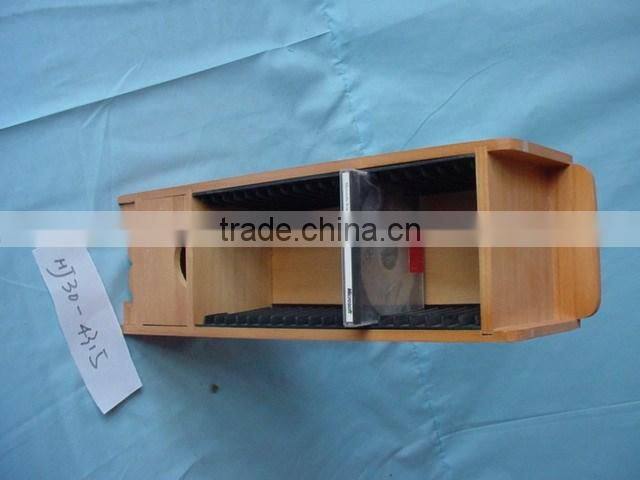 China manufacture wholesale wooden Cd Dvd Storage Shelves, wood CD storage drawers, CD storage box