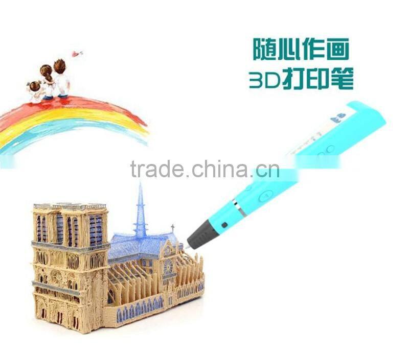 New 3d printer pen 3d doodle pen for abs pla filament printing 3D Creative Pen Printing