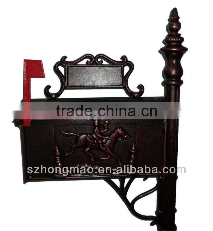 Aluminum Mailbox Stand