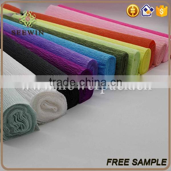 popular recycled pulp printing crepe paper packing