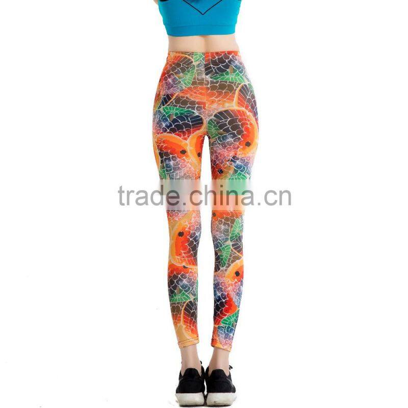 Amazon Best Selling Printed Brushed Leggings Regular Size