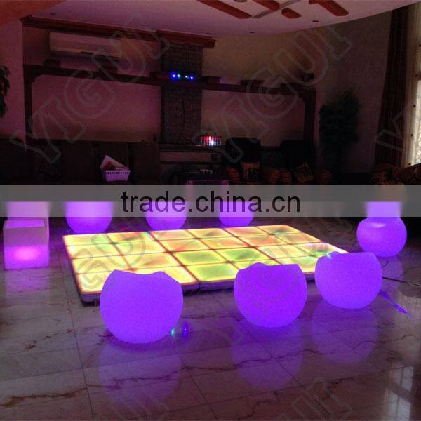 2016 fashion led bar flooring wedding party dance floor/disco floor