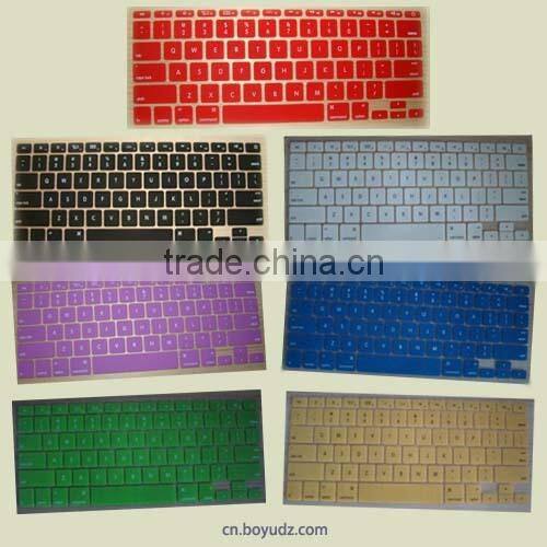 High Quality Soft Colorful Silicone laptop keyboard cover