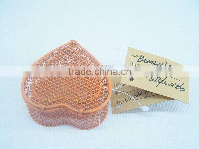 Heart Metal chocolate gift packing box for wholesale