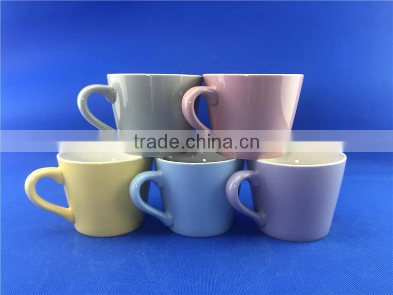 colorful coffee mugs