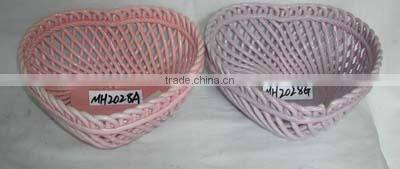 ceramic weave basket