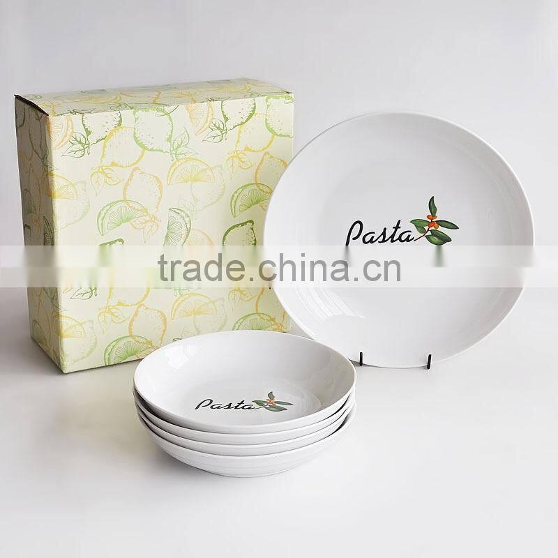 Ceramic Spaghetti Plate