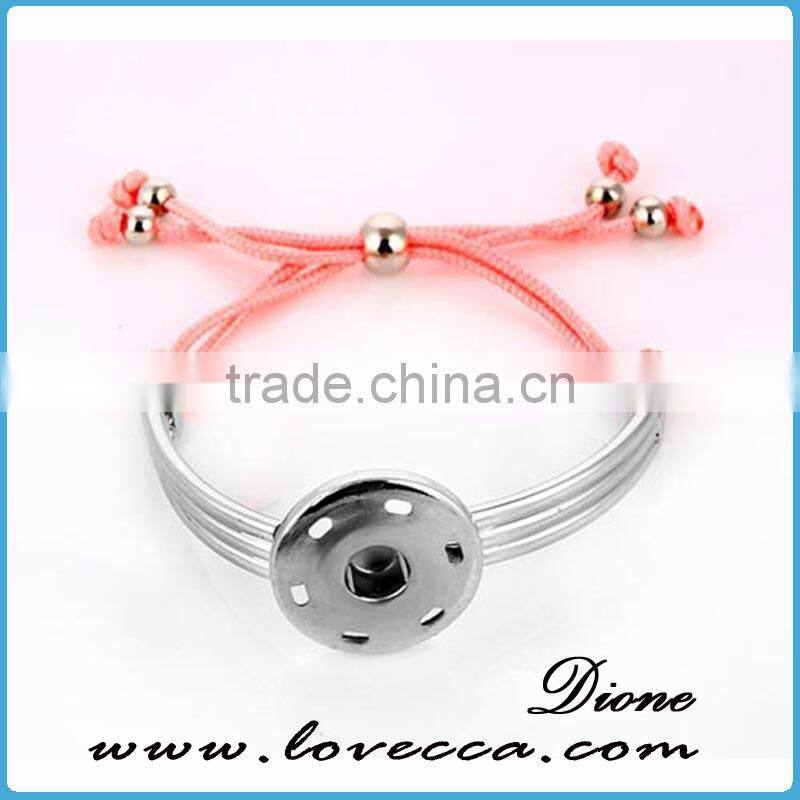 DIY jewelry 18mm snap charms snap button bracelet