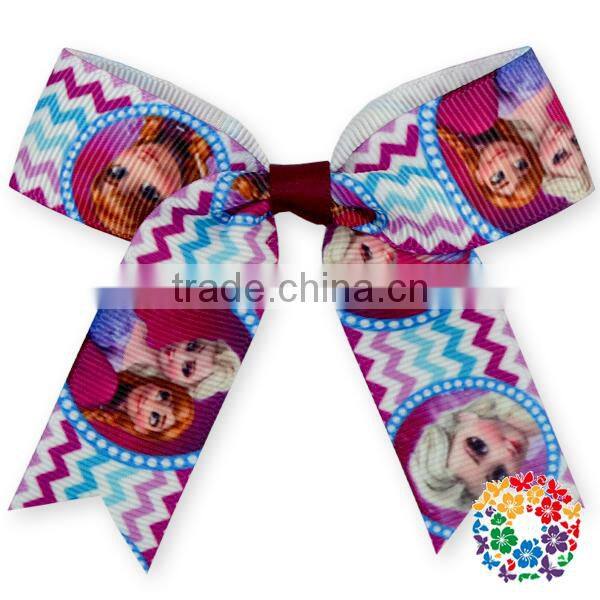 Wholesale Cheap Low Price Hair Big Bows Boutique Girl Baby Alligator Clip Large Grosgrain Ribbon Bows