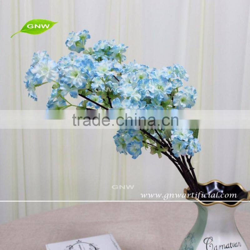 GNW BLB-CH1605003 Fashion cheap white cherry blossom artificial flower for wedding