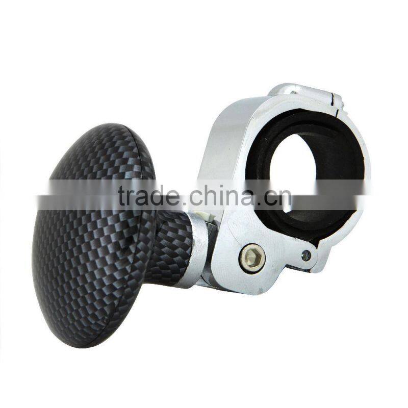 Vehicle Car Steering Wheel Spinner Knob Power Ball Fiber Multifunction 150468