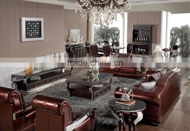 FS108 elegantbrown color genuine leather leisure chair living room single chair visitor hotel room chair wedding furniture