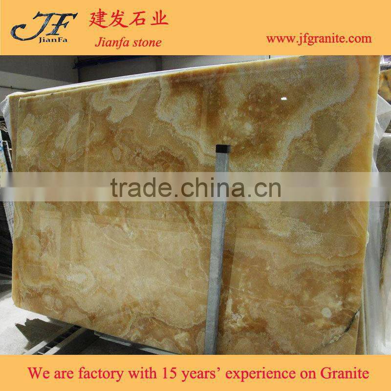 2017 Top Grade Capuccino Onyx Slabs Stone Low Price