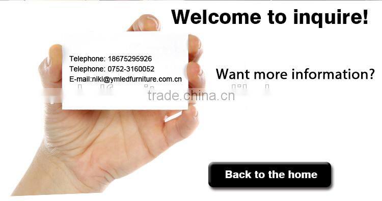 square lighting cooler/ice square container/led ice bucket