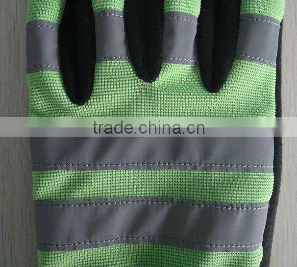 High Visibility Mechanics Gloves ZJM43