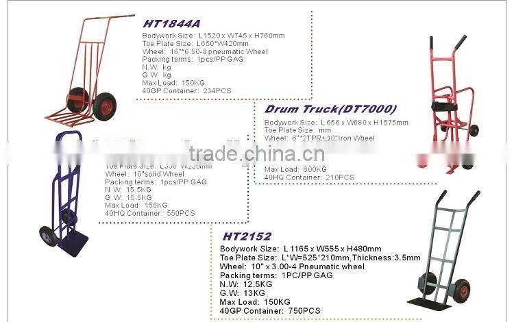2016 hot selling plastic wheel barrow used in building and farming