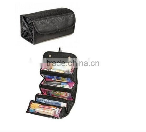 New cosmetic bags Roll-N-Go Cosmetic Bag Travel Pouch