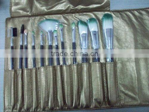 2014 professional 12pcs cosmetic/beauty/makeup brush set /set brushes