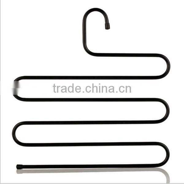 2015 new design plastic hanger maker/black&white new design cheap plastic hanger/custom new style hanger manufacturer
