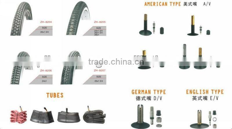 wear resisting natural rubber bicycle tyre 18*2.125