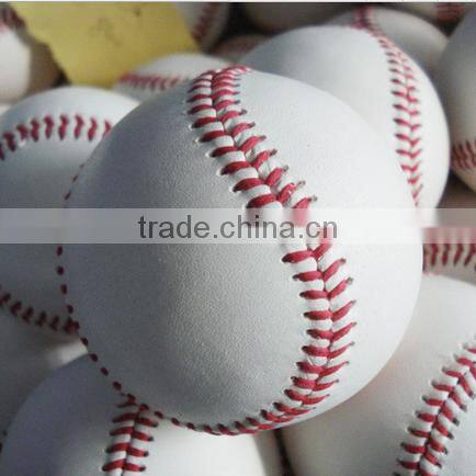 high quality&cheap price 12 inch custom cow leather 50% wool core softball&baseball