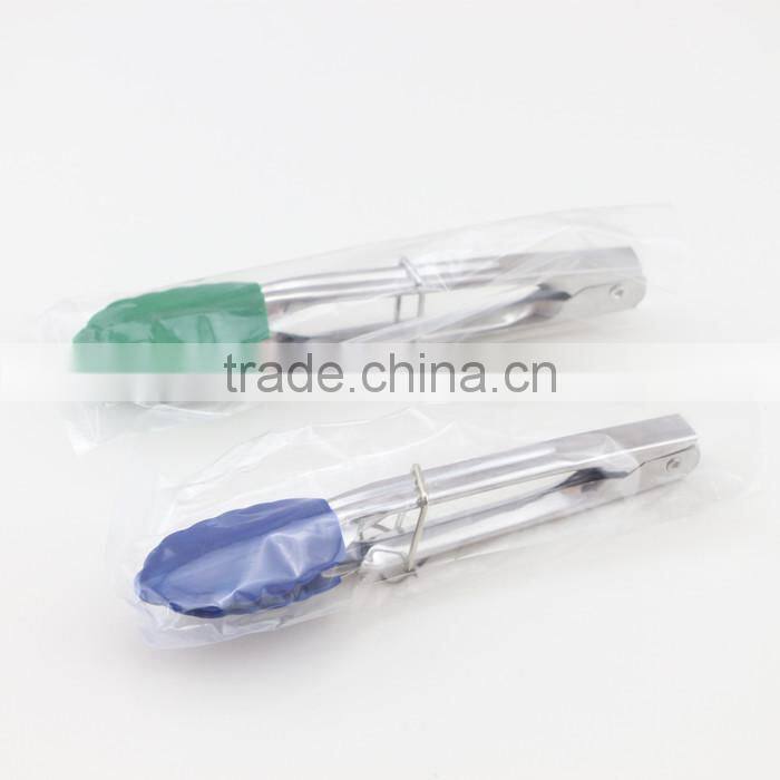 Heat Resistant Silicone Food Tongs Kitchen Tongs ,Silicone Function of food tongs